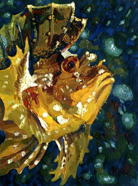 Ljudmila Feierabend-Perednewa - Goldener Fisch